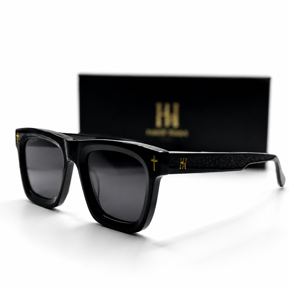Handsome Hold The Crucible Matte Black Sunglasses