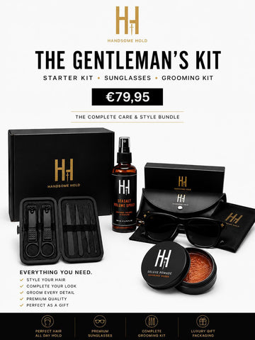 Handsome Hold Gentleman’s kit - Complete Grooming Gift Set for Men