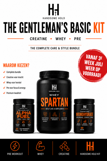 The Gentleman’s Basic Kit | Creatine, Whey & Pre Workout Bundle